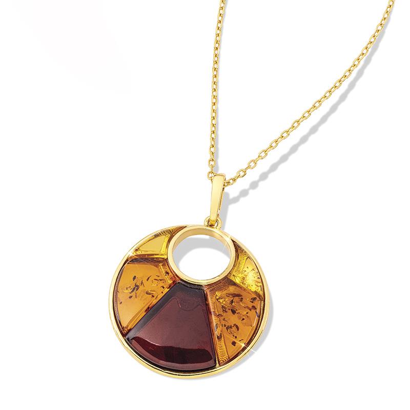 Everlasting Amber Necklace & Earrings